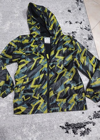 Erkek Çocuk Kapüşonlu Kamuflaj Ceket - Görsel 5