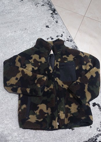 Kahverengi Kamuflaj Erkek Çocuk Sweatshirt - Görsel 6