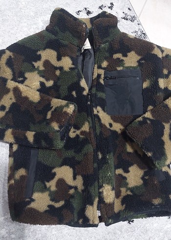 Kahverengi Kamuflaj Erkek Çocuk Sweatshirt - Görsel 5