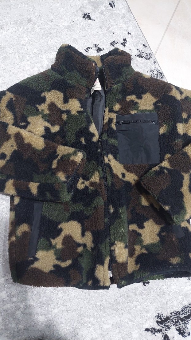 Kahverengi Kamuflaj Erkek Çocuk Sweatshirt - Görsel 5