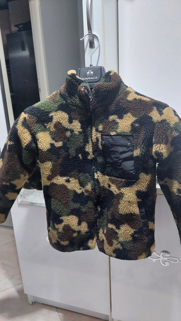 Kahverengi Kamuflaj Erkek Çocuk Sweatshirt - Görsel 3