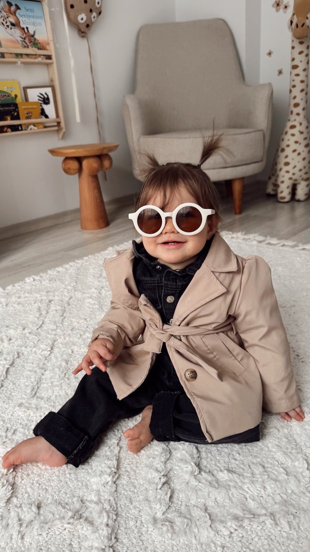 Bebek trençkot - Görsel 4