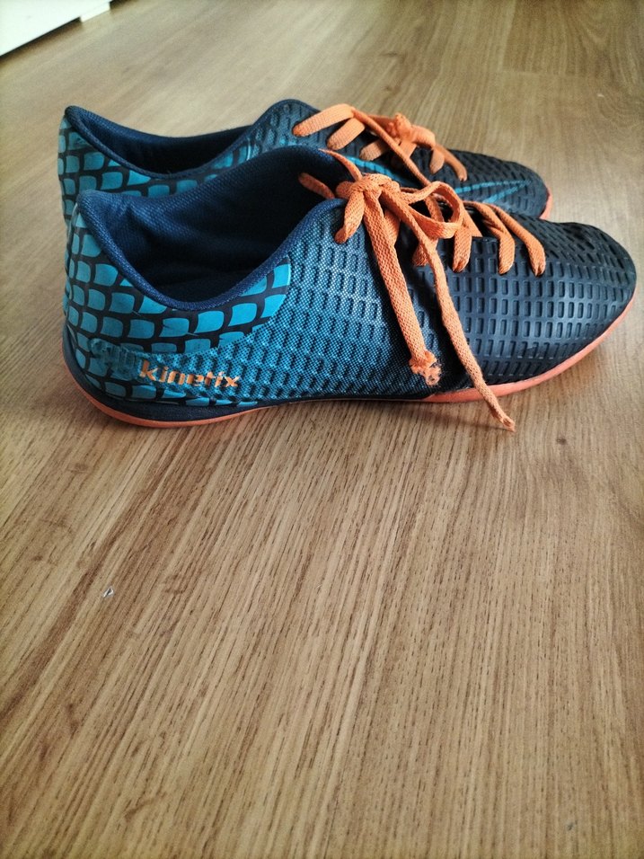 Mavi Yılan Desenli Erkek Futbol Ayakkabısı - Görsel 5