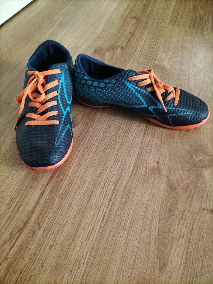 Mavi Yılan Desenli Erkek Futbol Ayakkabısı - Görsel 4