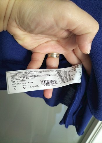 Kadın Saks Mavisi Kısa Kollu Bluz - Görsel 6