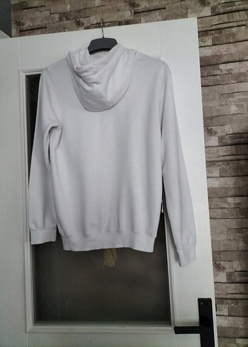 Marvel Baskılı Beyaz Kapüşonlu Sweatshirt - Görsel 7