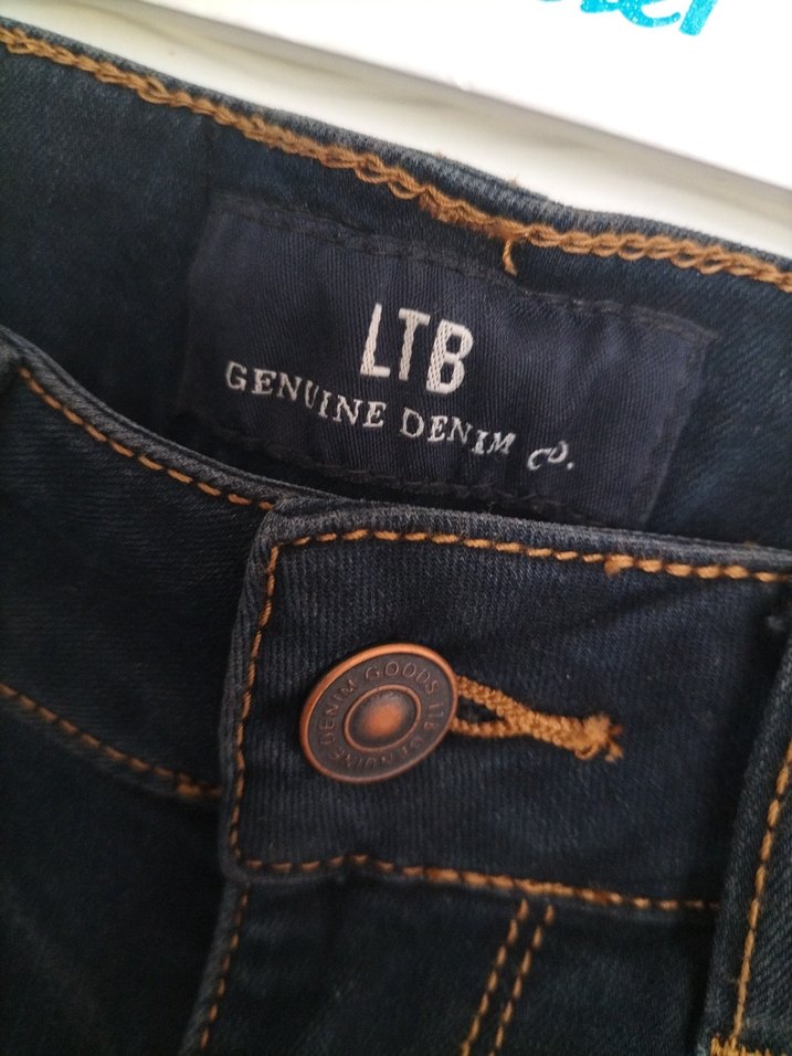 Koyu Lacivert Mini Kot Şort - Görsel 3