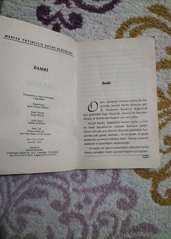 Bambi - Felix Salten Çocuk Klasikleri - Görsel 3