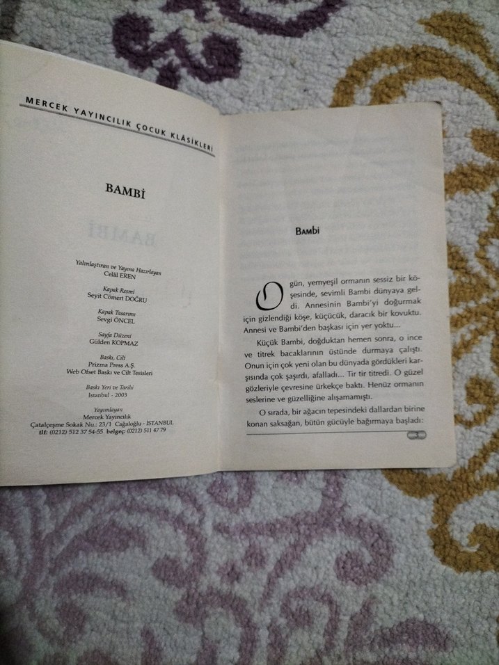 Bambi - Felix Salten Çocuk Klasikleri - Görsel 3
