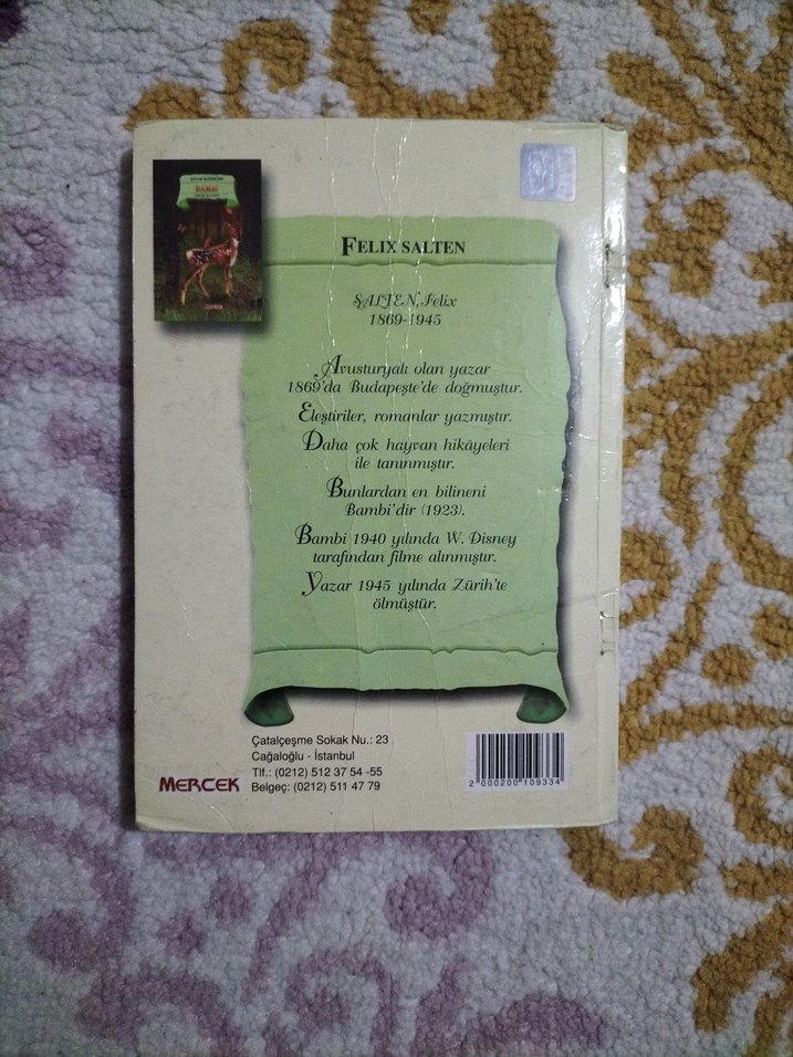Bambi - Felix Salten Çocuk Klasikleri - Görsel 2
