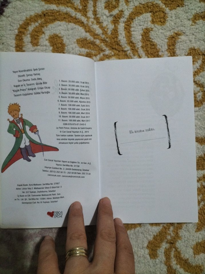 Küçük Prens - Cemal Süreya & Tomris Uyar Çevirisi - Görsel 3