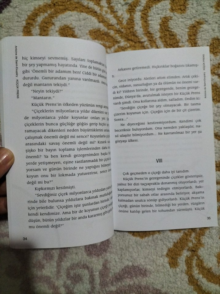 Küçük Prens - Cemal Süreya & Tomris Uyar Çevirisi - Görsel 4