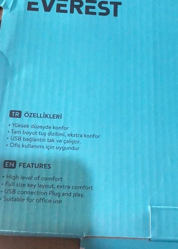 Everest Klavye kb-871u - Görsel 4