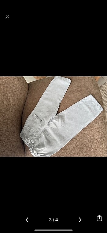 24-36 Ay Beden ZARA KETEN PANTOLON