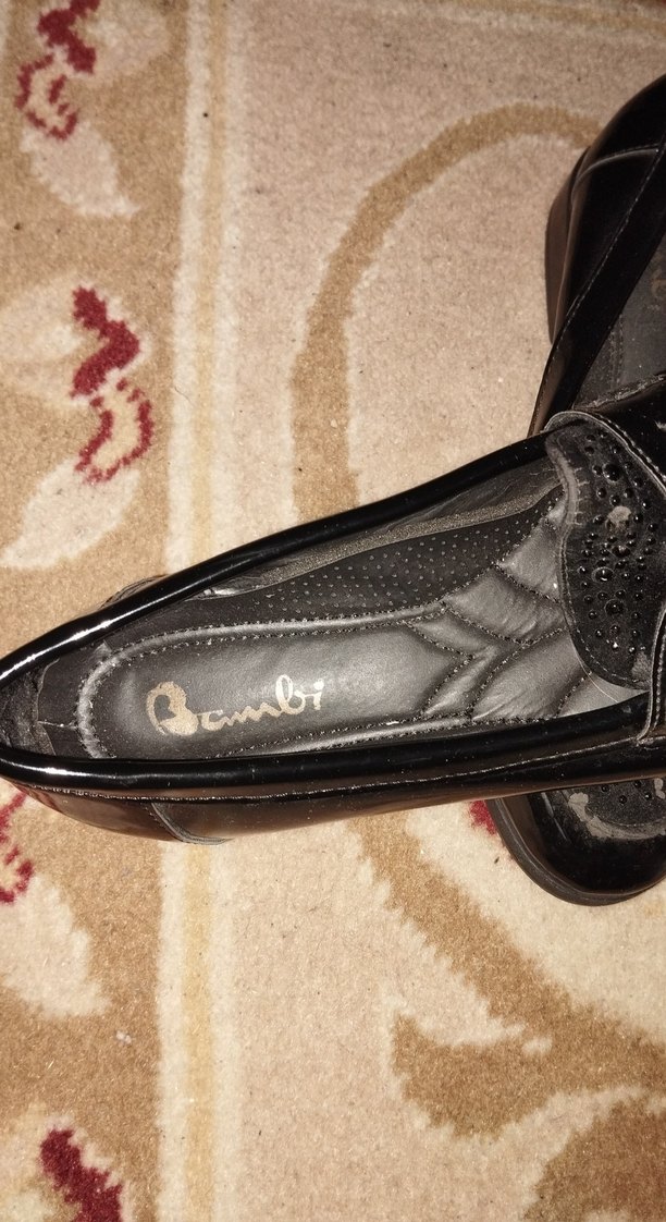 Kız Çocuk Siyah Tokalı Loafer Ayakkabı - Görsel 3