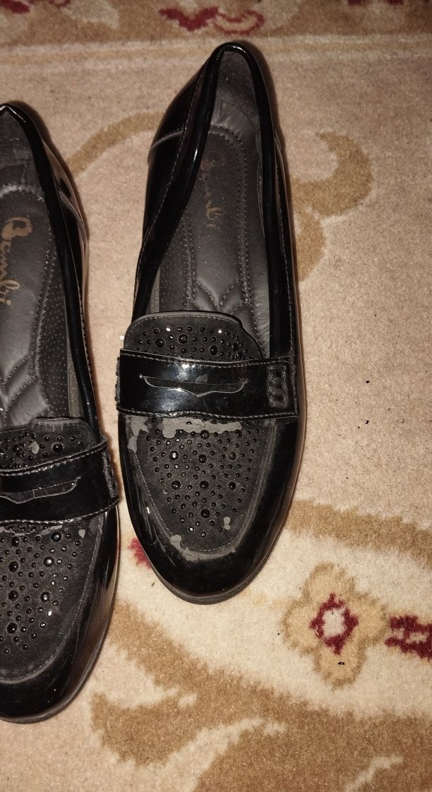 Kız Çocuk Siyah Tokalı Loafer Ayakkabı - Görsel 4