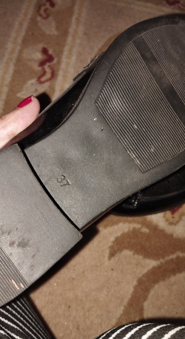 Kız Çocuk Siyah Tokalı Loafer Ayakkabı - Görsel 5