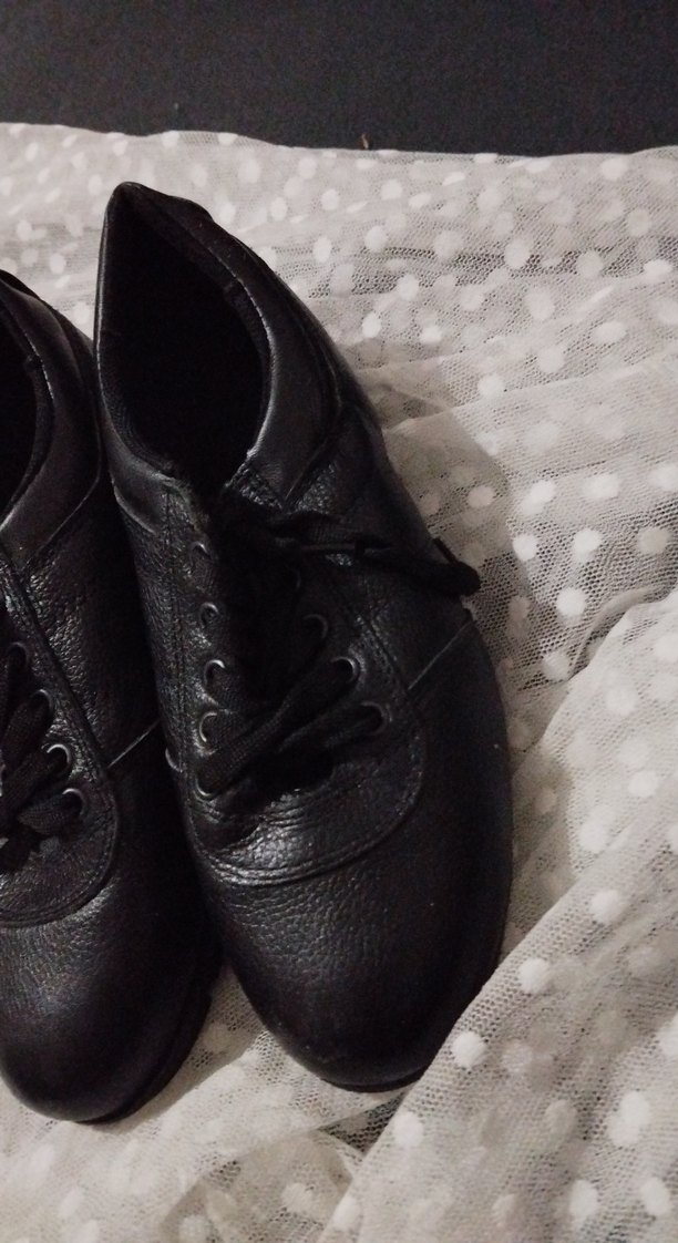 Siyah Goth Erkek Ayakkabı Bağcığı - Görsel 2