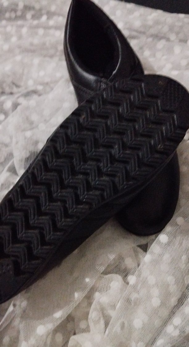 Siyah Goth Erkek Ayakkabı Bağcığı - Görsel 3