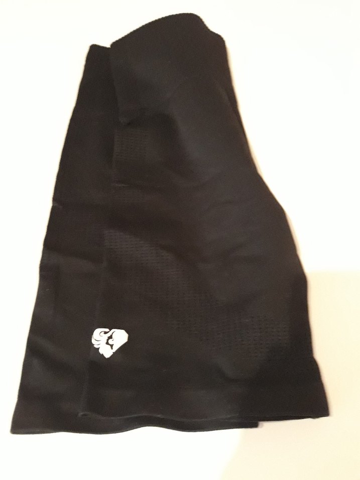 Siyah Esnek Mini Hamile Spor Şortu - Görsel 4