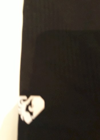 Siyah Elastik Mini Hamile Şortu - Görsel 3