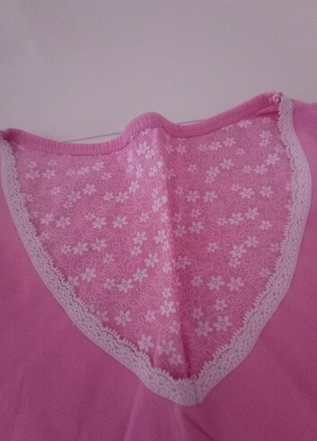 l Beden pembe Renk Pijama