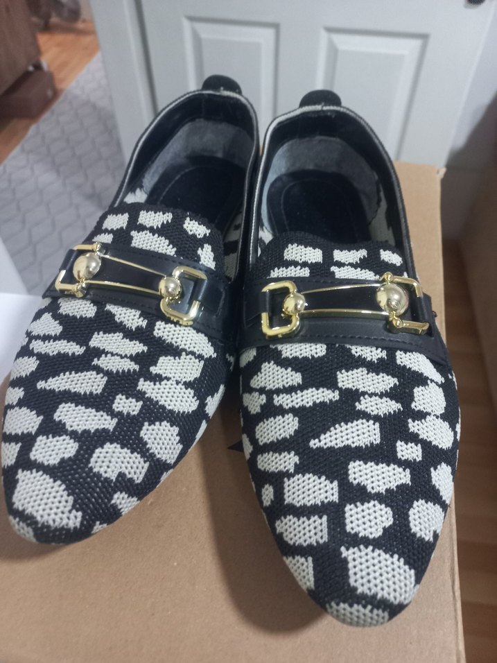 Tokalı Yılan Desenli Kadın Babet - Görsel 2