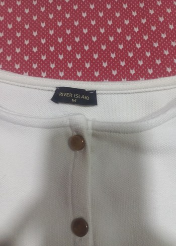 kadın bluz  Düğme detayli  Beyaz Kolsuz Yelek - Görsel 3