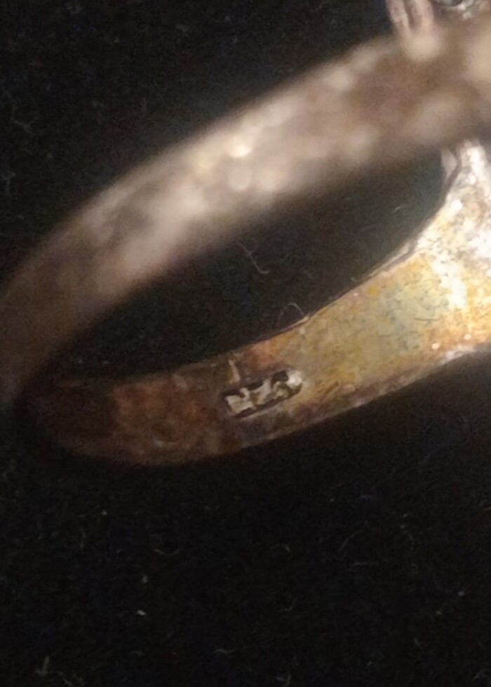 Gümüş Bayan yüzük  - Görsel 2