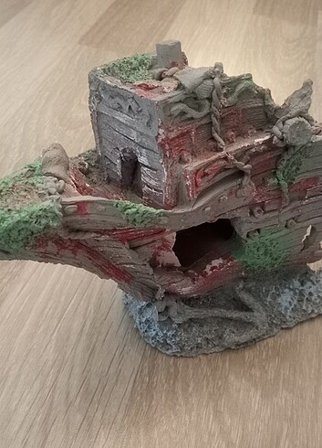 Akvaryum batık gemi  - Görsel 3