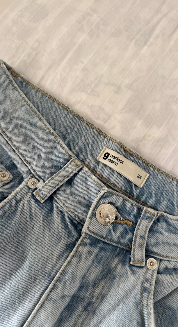 buz mavi jean - Görsel 3