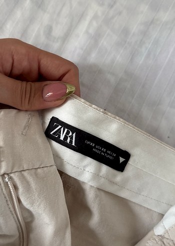 zara kumas pantolon - Görsel 3