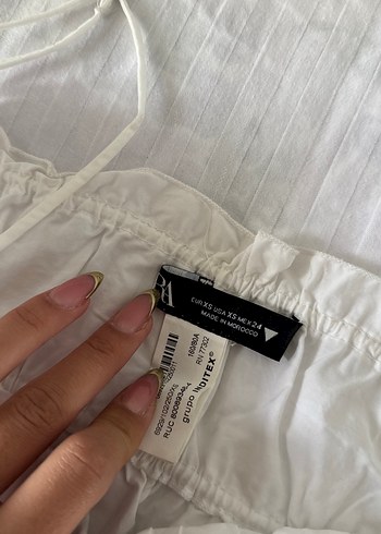 zara askili poplin top - Görsel 3