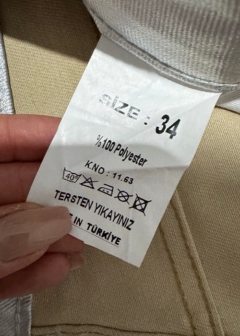 Gri Metalik  Kadın Jean - Görsel 2