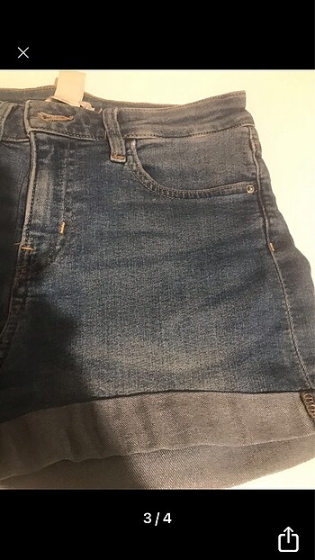 32 Beden H&M kot şort