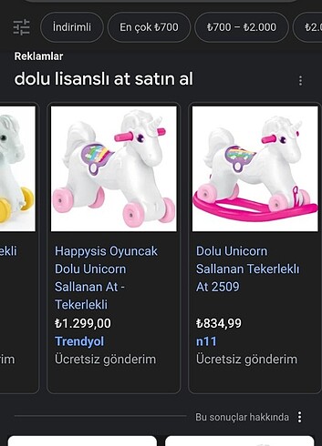 Civil LİSANSLI SALLANAN DOLU AT SİFİR Ve Scooter 