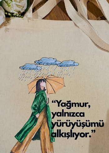 Zara Yeşil Baskılı Bohem Kadın Çanta