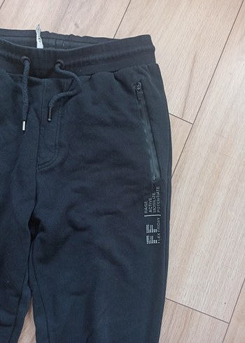 Erkek Siyah Fermuarlı Rahat Outdoor Eşofman - Görsel 2