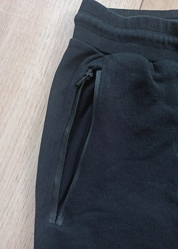 Erkek Siyah Fermuarlı Rahat Outdoor Eşofman - Görsel 3