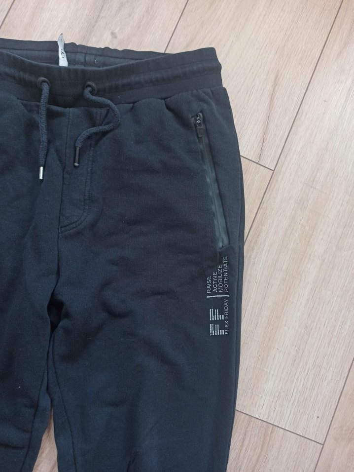 Erkek Siyah Fermuarlı Rahat Outdoor Eşofman - Görsel 2