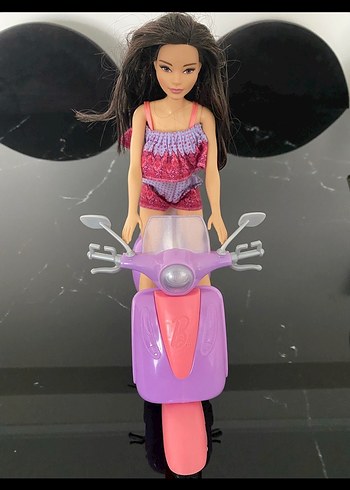 Barbie motoesiklet - Görsel 4
