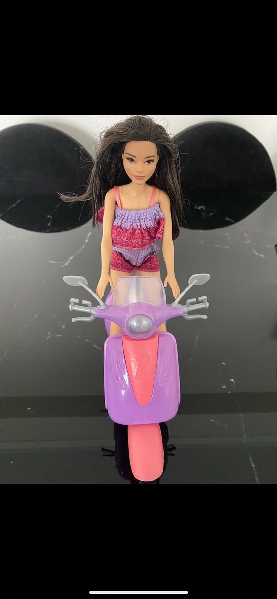 Barbie  motoesiklet - Görsel 4