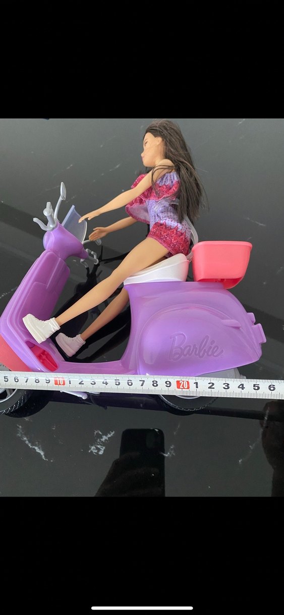 Barbie  motoesiklet - Görsel 3