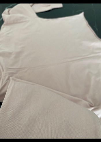 Kız Çocuk Bej Pamuklu Uzun Kollu Baskılı Tişört - Görsel 5