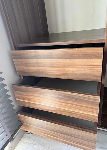 Sürgülü 2 Bölmeli Kapaklı Dolap - Görsel 6