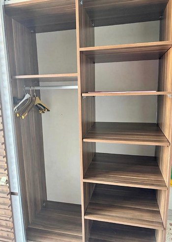 Sürgülü 2 Bölmeli Kapaklı Dolap - Görsel 5