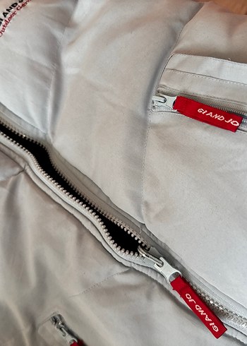 Erkek Çocuk Gri Fermuarlı Yelek - Görsel 5