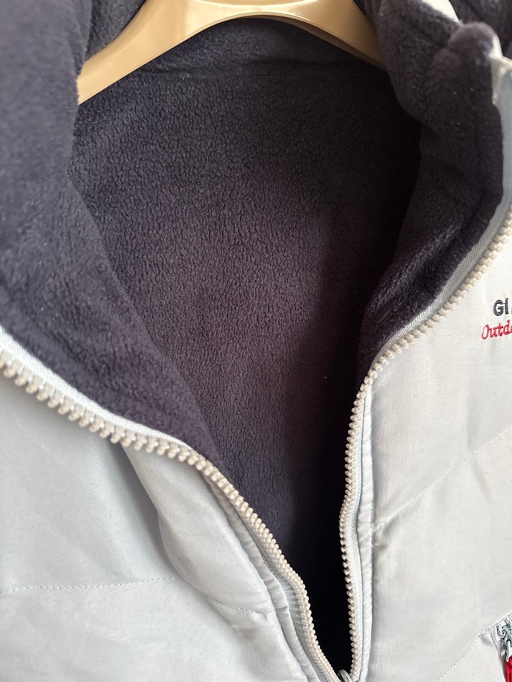 Erkek Çocuk Gri Fermuarlı Yelek - Görsel 4