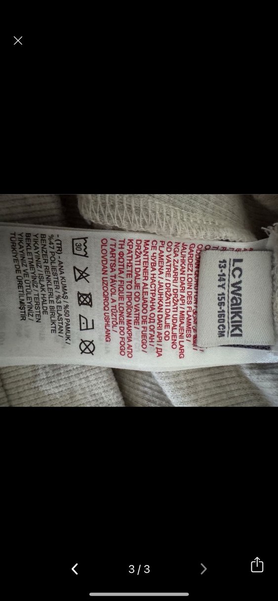 Fitilli Kız Çocuk Pantolon - Görsel 3