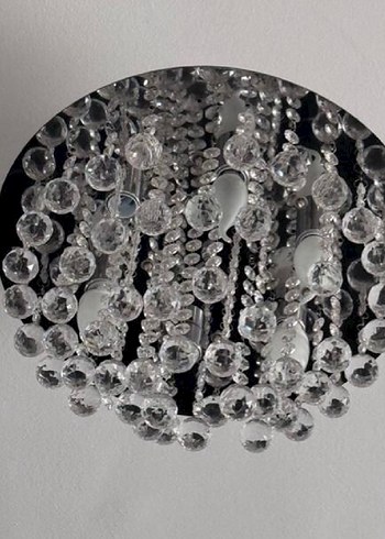 Parlak Çok Renkli Kristal Avize - Görsel 5